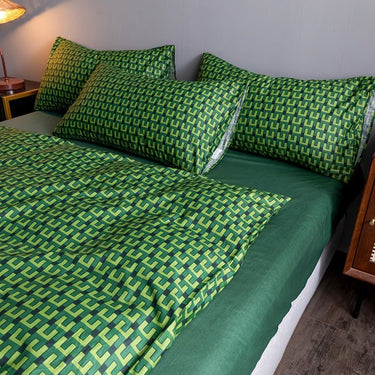 Pure Cotton Fitted Quilt Set - Casatrail.com